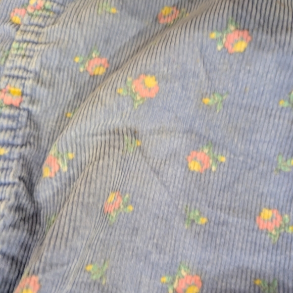 VINTAGE Osh-kosh Floral Overalls - Paper Tag - Picture 6 of 6